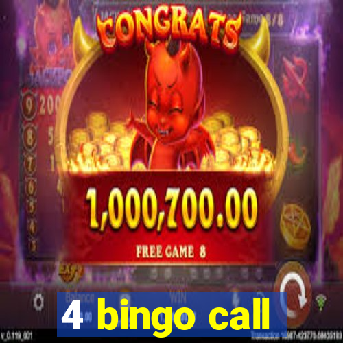 4 bingo call