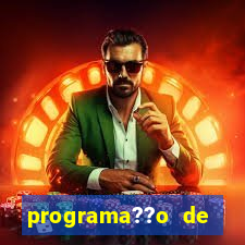 programa??o de jogos de futebol