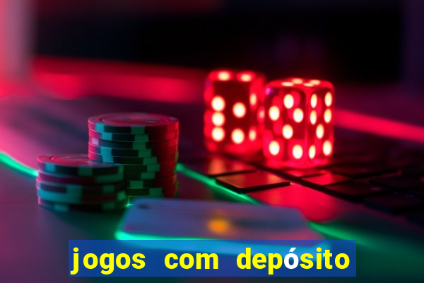 jogos com depósito de 50 centavos