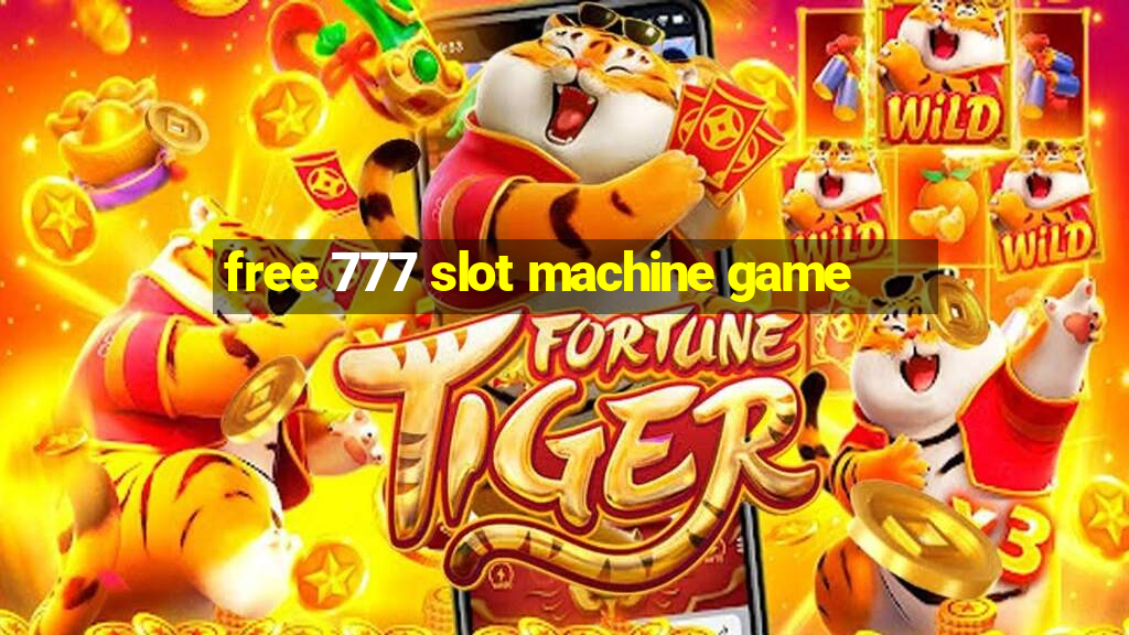 free 777 slot machine game