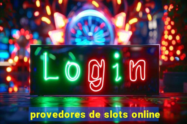 provedores de slots online