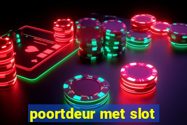 poortdeur met slot