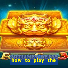 how to play the buffalo slot machine