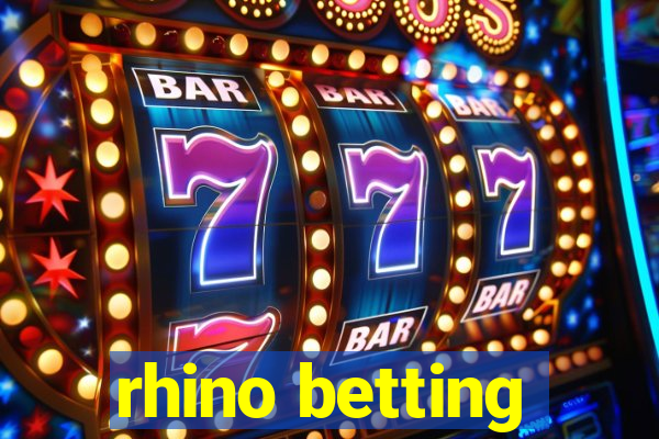 rhino betting