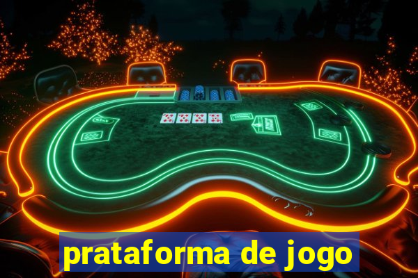 prataforma de jogo