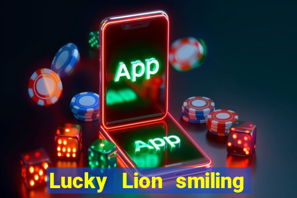 Lucky Lion smiling critters lion