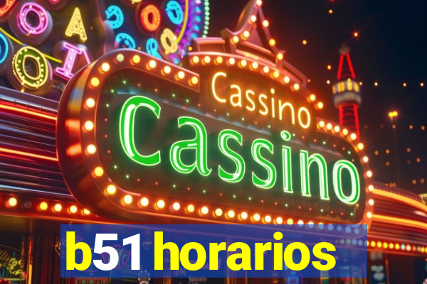 b51 horarios