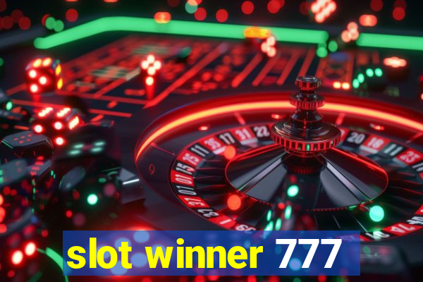 slot winner 777