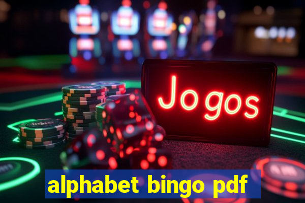 alphabet bingo pdf