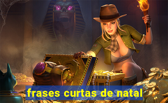 frases curtas de natal