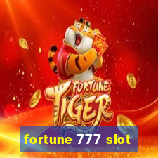 fortune 777 slot