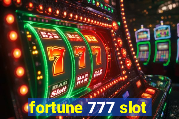 fortune 777 slot