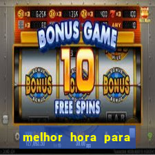 melhor hora para jogar gates of olympus