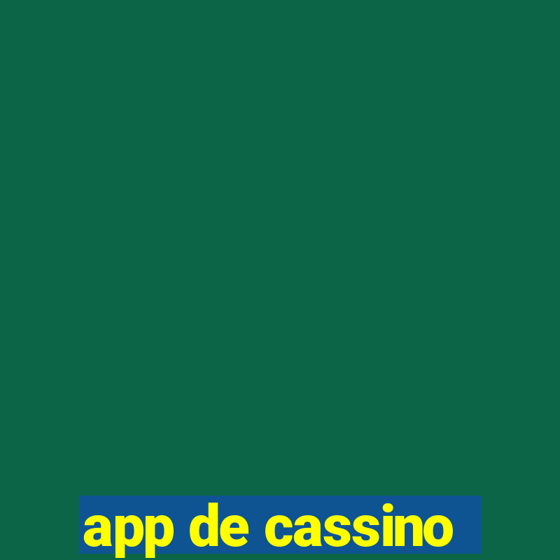 app de cassino