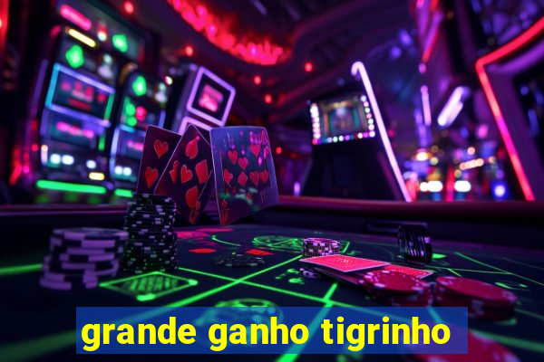 grande ganho tigrinho