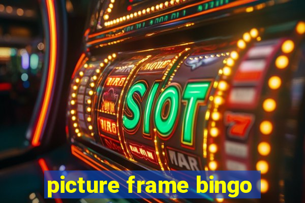 picture frame bingo