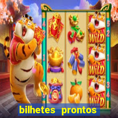 bilhetes prontos futebol hoje