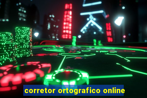 corretor ortografico online