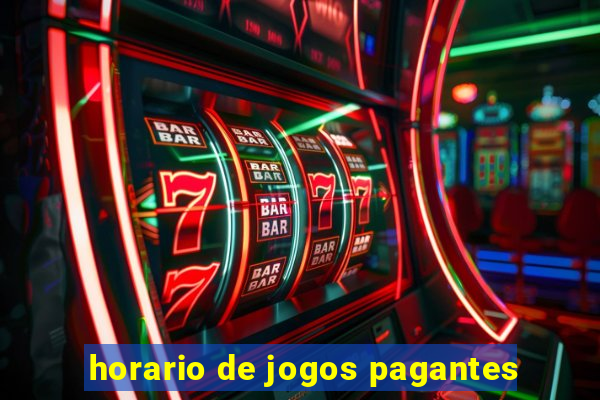 horario de jogos pagantes