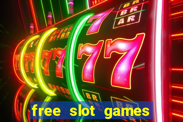 free slot games real money