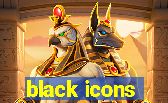 black icons