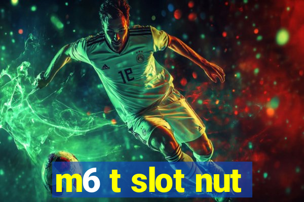 m6 t slot nut