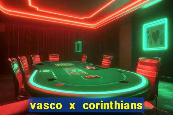 vasco x corinthians primeiro turno