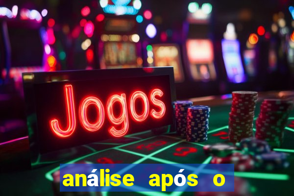 análise após o jogo de futebol