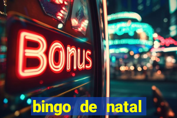 bingo de natal para imprimir gratis