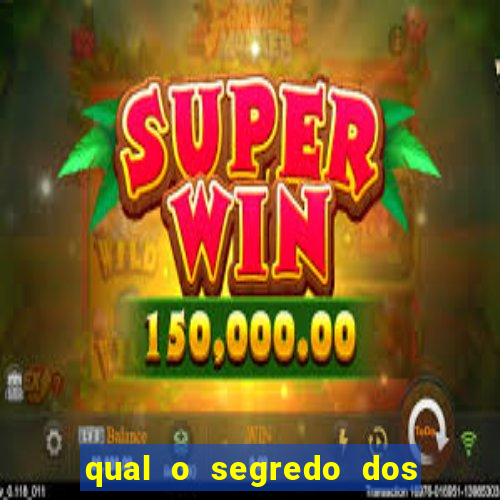 qual o segredo dos jogos de slot