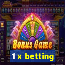 1 x betting