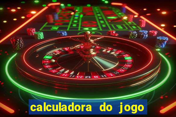 calculadora do jogo do bicho