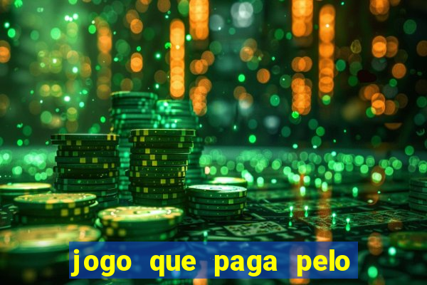 jogo que paga pelo pix de verdade