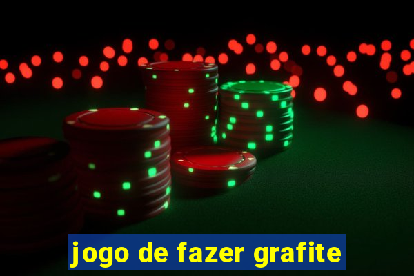 jogo de fazer grafite