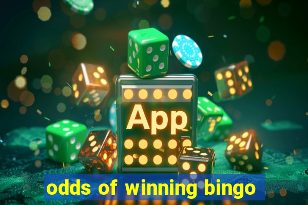 odds of winning bingo