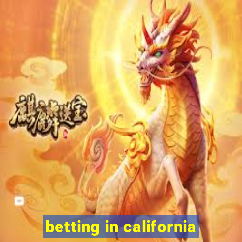 betting in california