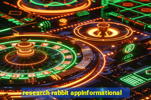 research rabbit appInformational