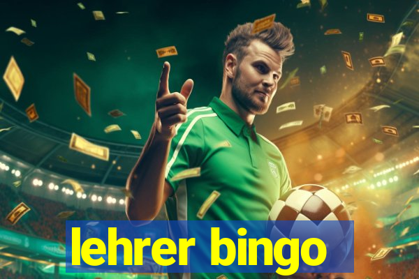 lehrer bingo