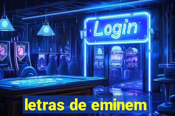 letras de eminem