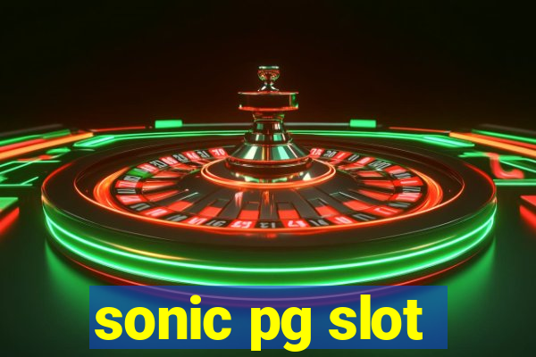 sonic pg slot