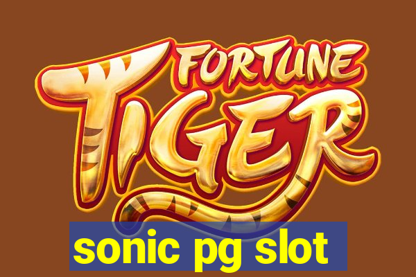 sonic pg slot