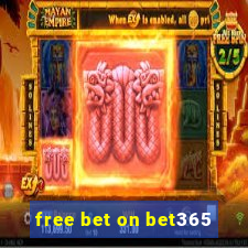 free bet on bet365