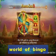 world of bingo zitro online