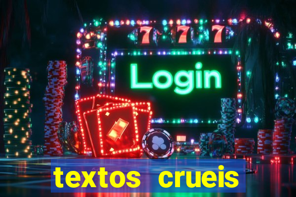 textos crueis demais pdf