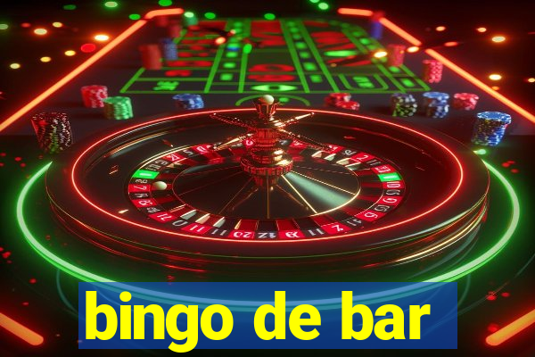 bingo de bar