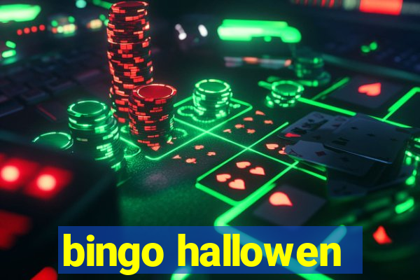 bingo hallowen