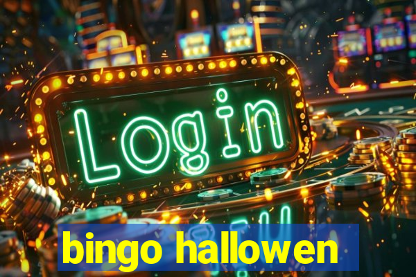 bingo hallowen