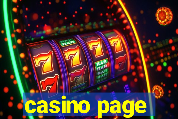 casino page