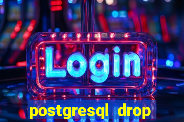 postgresql drop replication slot