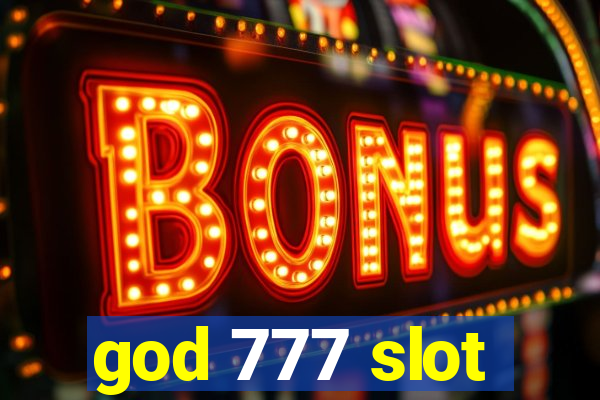 god 777 slot